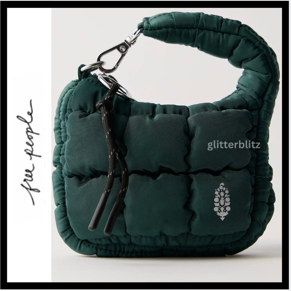 Free People Quilted Micro Pouch